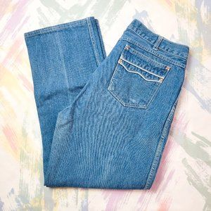 Vintage 70s Gap Retro Petite Size Blue Jeans
